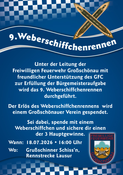9. Weberschiffchenrennen